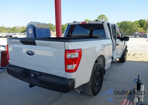 2021 Ford F-150 Xl из США, поврежденный, VIN 1FTEX1C56MKE47893